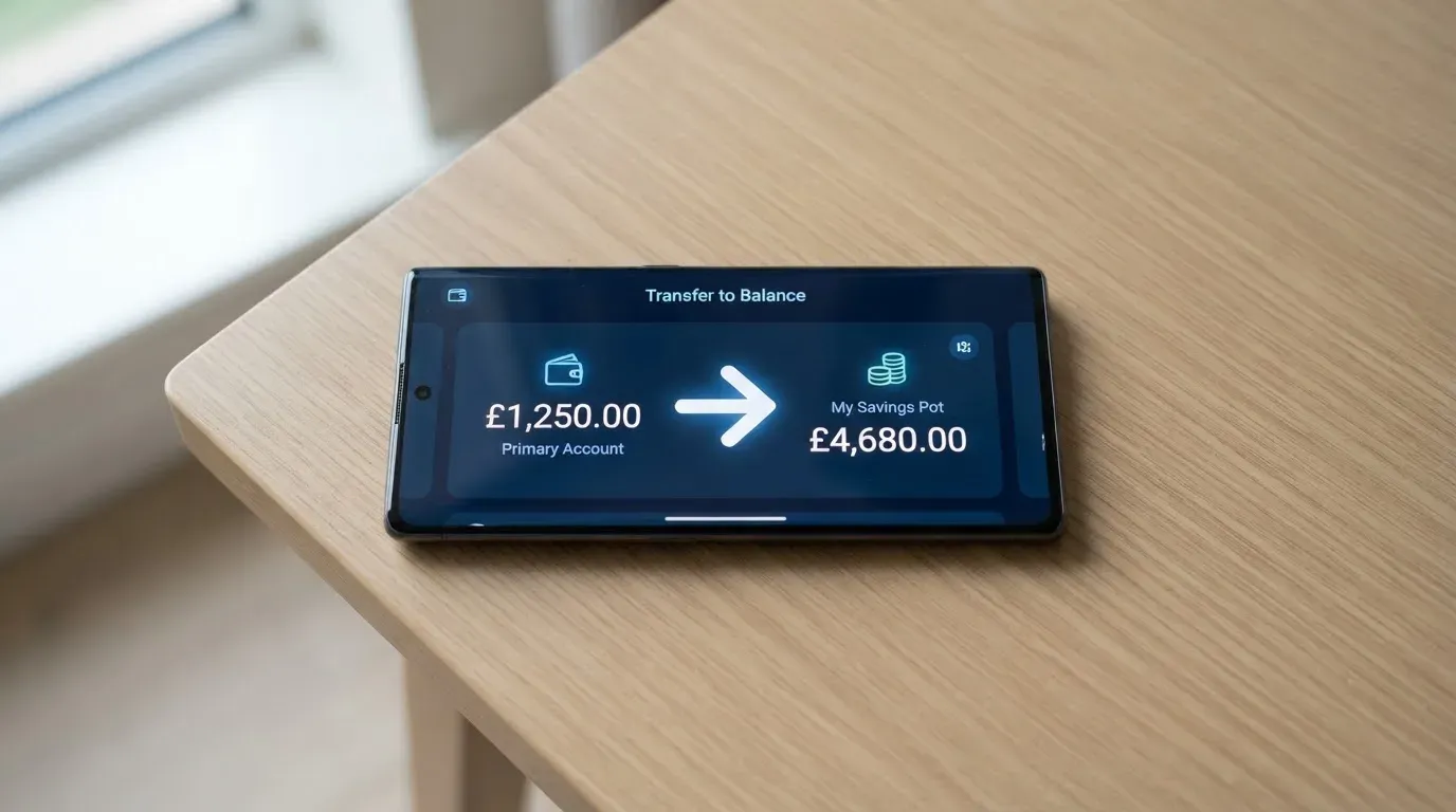 A phone showing a stablecoin transfer screen